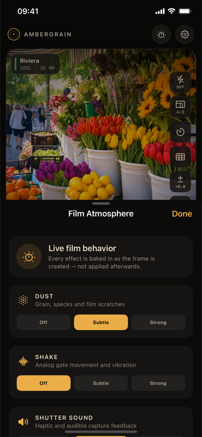 Atmosphere panel
